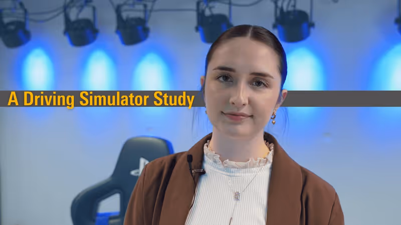 Video of example research done with one of the simulators