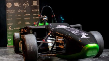 Green Team Twente onthult raceauto op waterstof