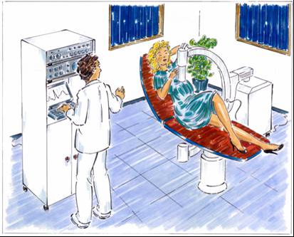 Artist impression of the new fMCG measurement setup