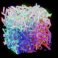 Semi-random scattering of light
