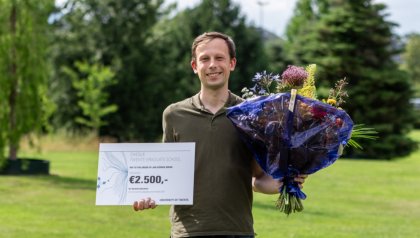 Jan Siemen Smink receives Twente Graduate School award