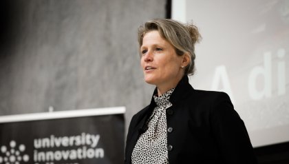 Miriam Iliohan leads global higher education event at Stanford