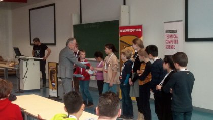 Award ceremony Beverwedstrijd