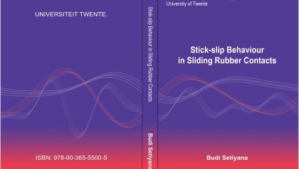 Promotie Budi Setiyana | Stick-slip behaviour in sliding rubber contacts