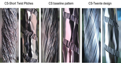 CS cable patterns CSIO1 &#38; 2