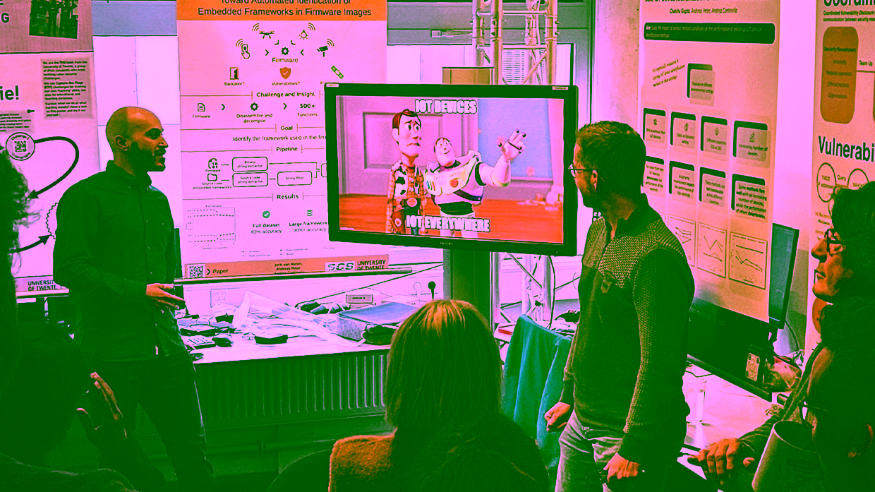 Presentation by Andrea Continella and Roland van Rijswijk-Deij