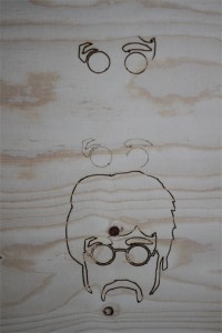 Test engraving