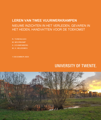 Rapport 'Lessen van twee vuurwerkrampen'