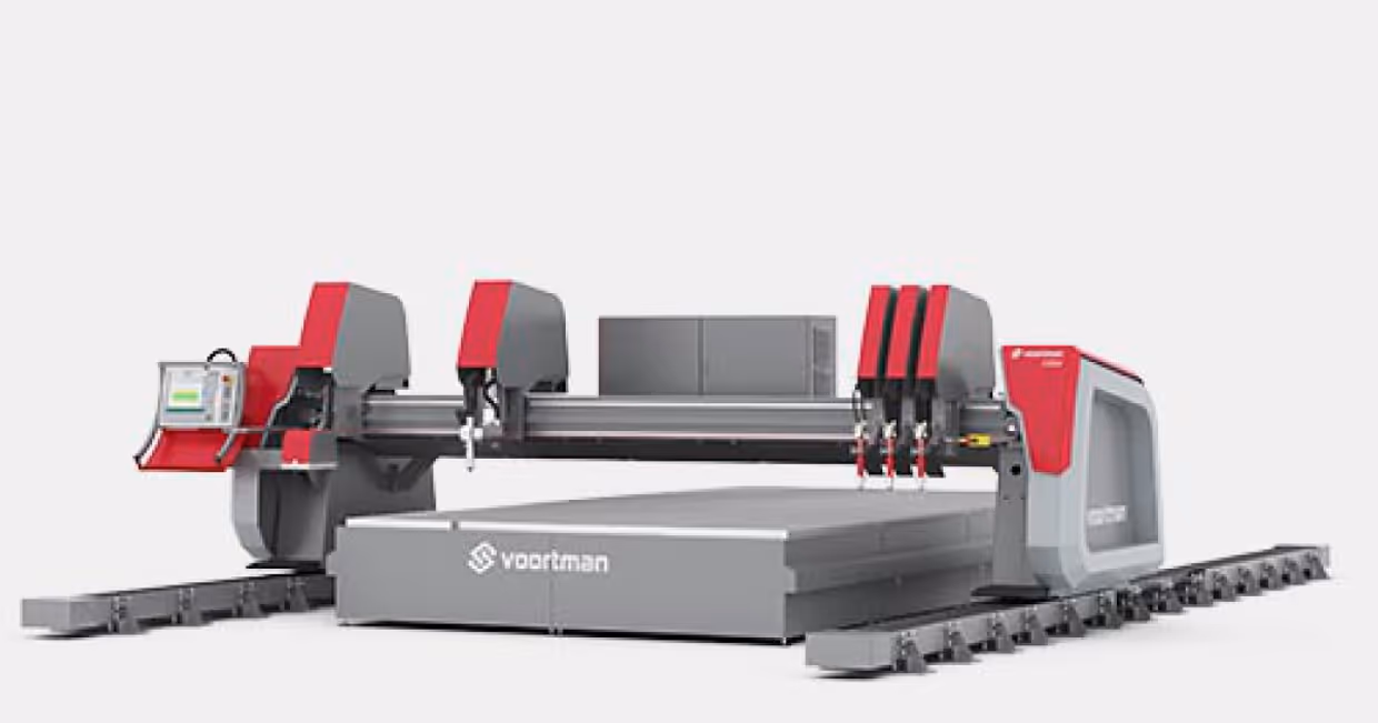 Voortman v304 CNC plate cutting machine
