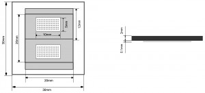Schematics of molds plan