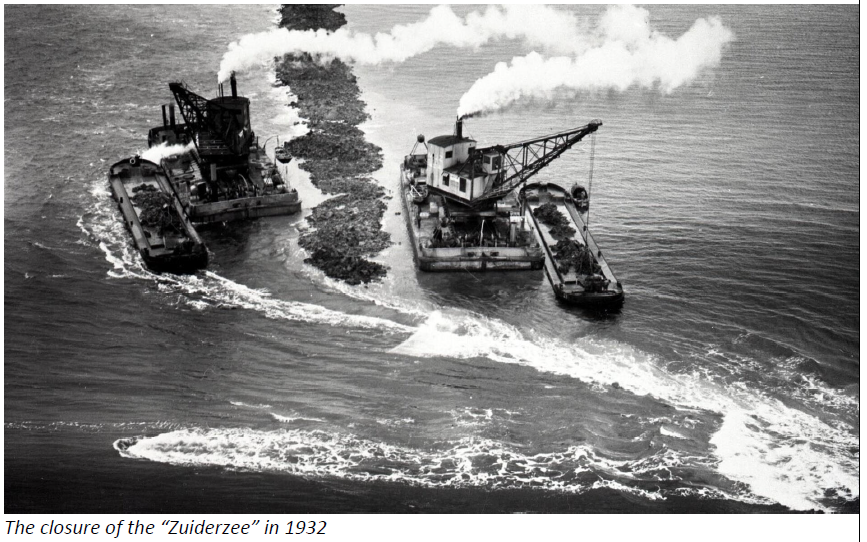 The closure of the “Zuiderzee” in 1932