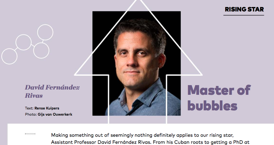 Rising star and Master of Bubbles