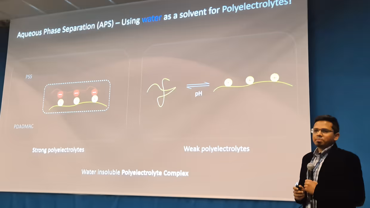 Irshad's talk on hollow fibre aqueous phase separation