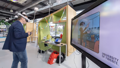 VR Demo at the previous teaching fellowship