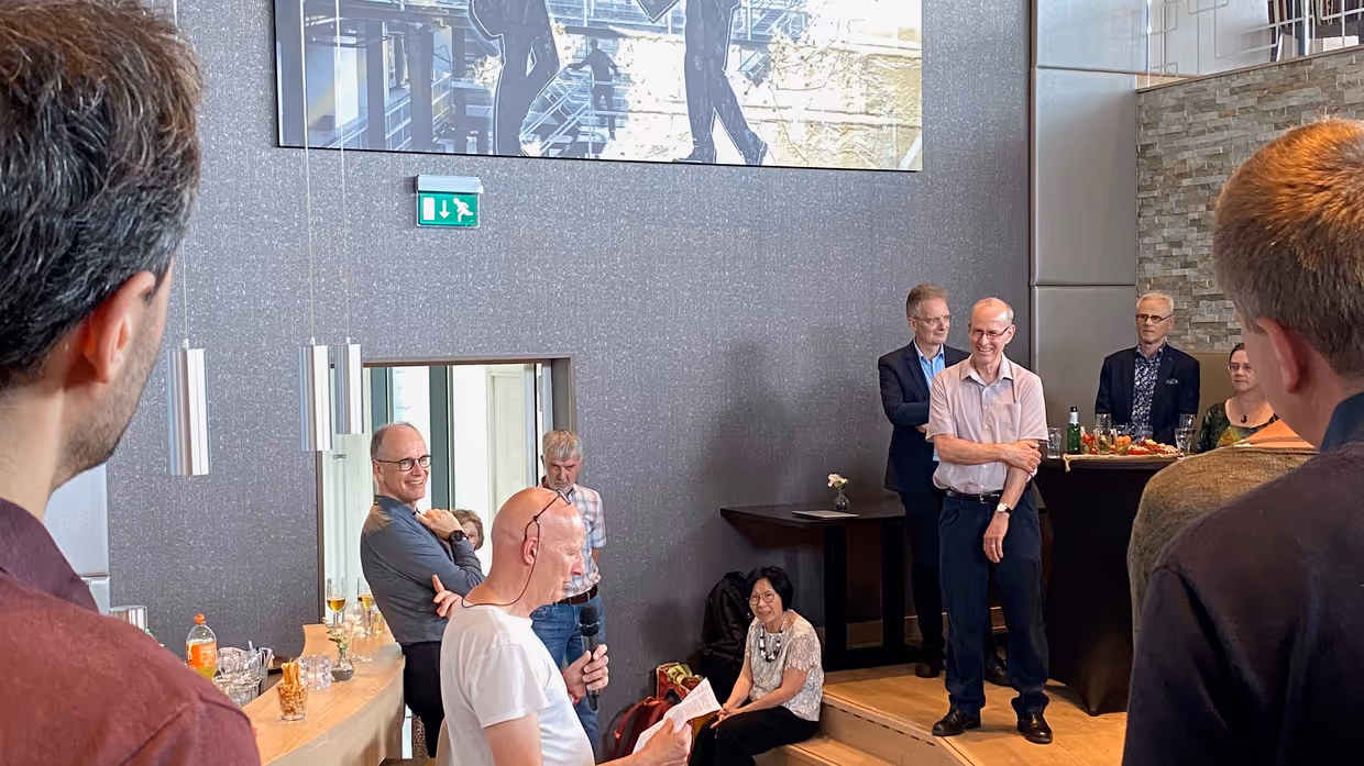Willem Vos - COPS chair- adressing Jaap