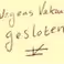 Boerderij Bosch gesloten