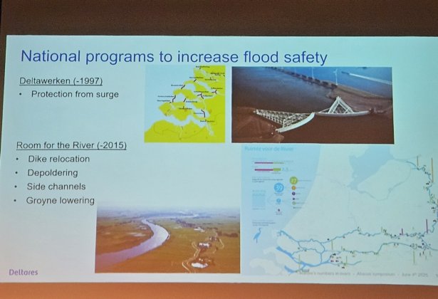 Slide of the preseantation of Willem about Flood Safety