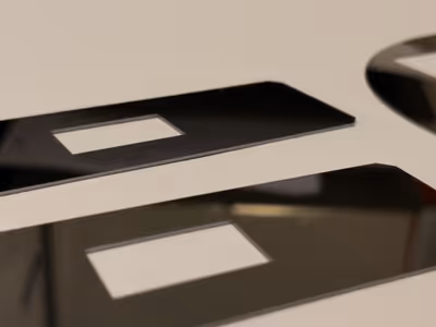 Snijden Silicium wafer