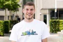 Student Stan op de campus