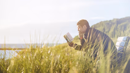 Man reading