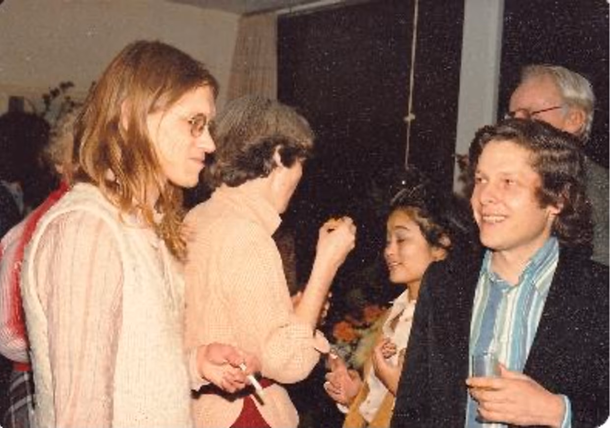 Frank Twilt met collega Adri van der Meer. Foto: EWI.