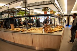The canteen in the waaier op de campus van de UT