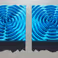3D print of plasmonic interference patterns