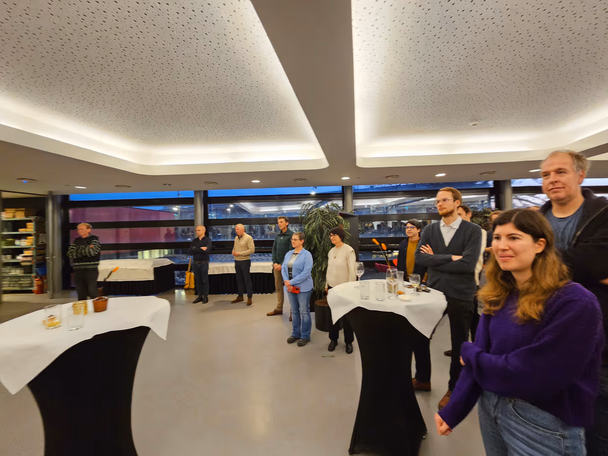 attendees farewell reception