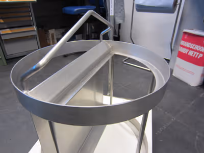 Filterhouder watertunnel (RVS)