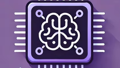 Illustratie van een computer chip