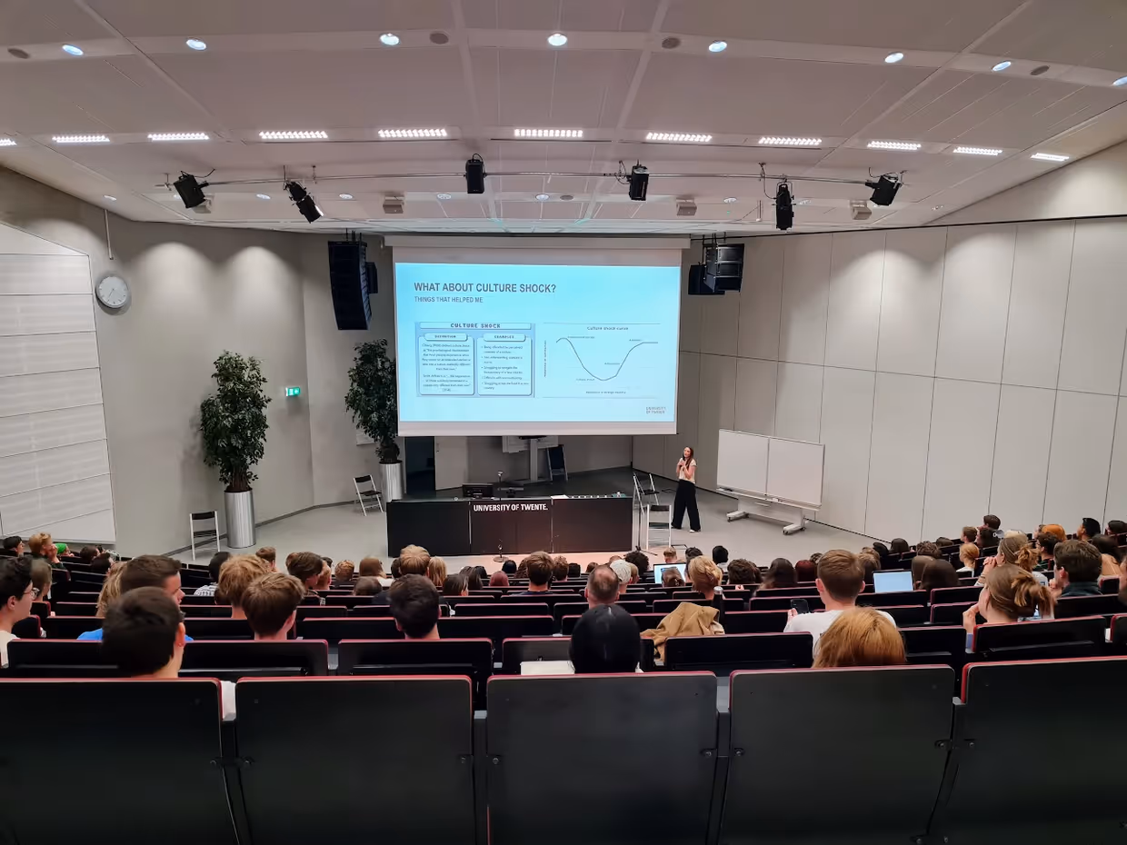 Great presentations for outgoing and incoming students