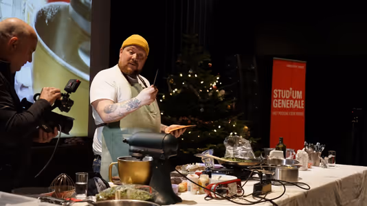 Kerst eten met Nick