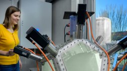 A student is conducting research in the field of physics of fluids