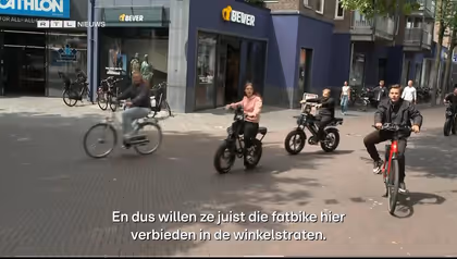 Enschede gaat fatbikes in het centrum verbieden: 'Die krengen zijn opgevoerd'