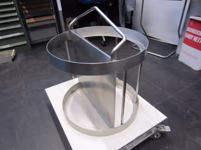 Filterhouder watertunnel (RVS)