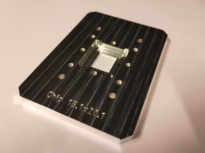 Chiphouder (Aluminium)